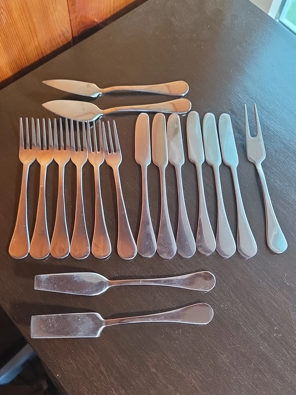 Cambridge Stainless Hor D'oeuvres/Cheese/Pickle Cutlery